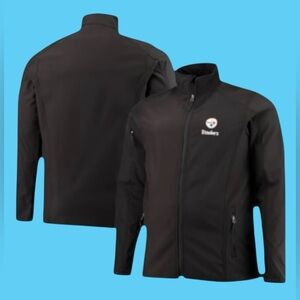 🏈 STEELERS! MENS BLACK DUNBROOKE COAT! FLEECE LINED, WIND & WATER RESISTANT! 🏈